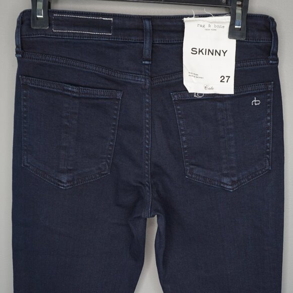 New Rag & Bone Cate Mid Rise Ankle Skinny Jeans in Oxford size 27 - Picture 10 of 16